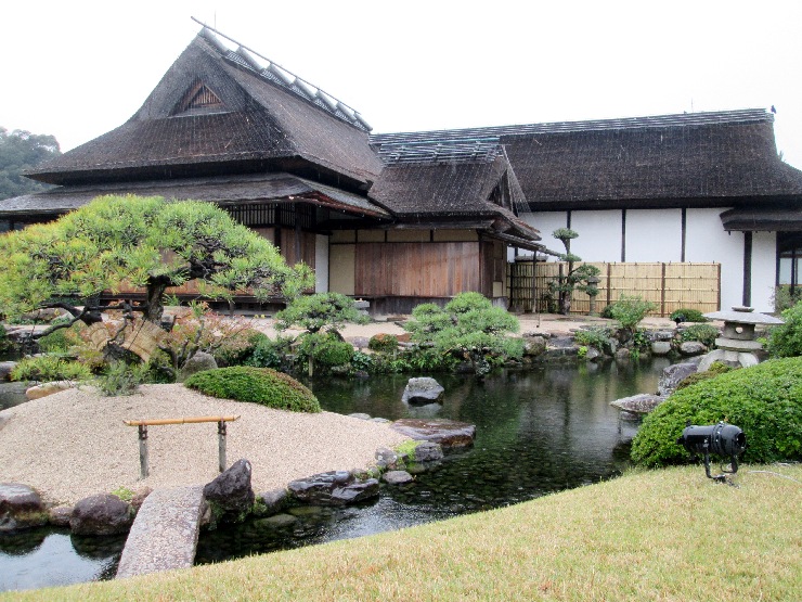 岡山　後楽園　石橋